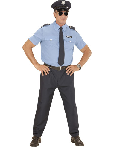 Poliziotto camicia, pantaloni, cintura,...