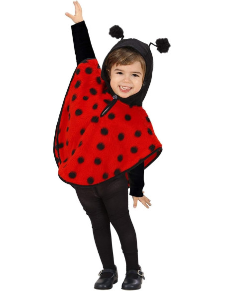 Poncho Coccinella Peluche