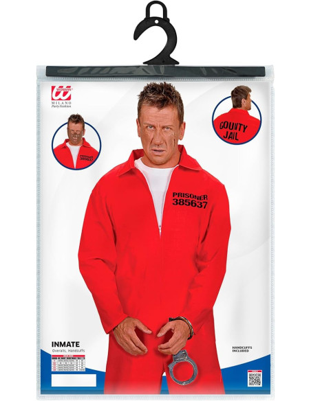 Widmann - Carcerato tuta e manette M