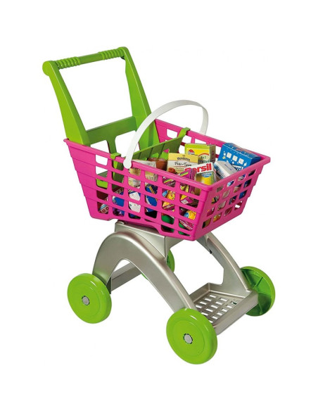 Carrello della spesa con spesa