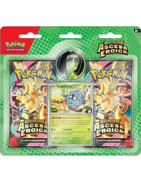 Pokémon: collezione Erika dell’espansione Megaevoluzione - Ascesa Eroica Tangela