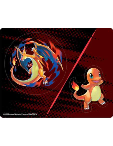 Pokémon: collezione con adesivi Megaevoluzione - Ascesa Eroica - Charmander