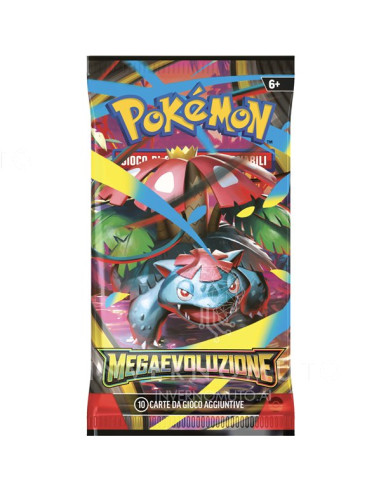 Pokemon m1 megaevoluzione busta 10 carte