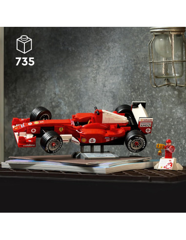 Lego Icons - Ferrari F2004 e Michael Schumacher