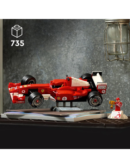Lego Icons - Ferrari F2004 e Michael Schumacher