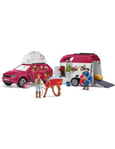 Schleich - Auto e Rimorchio per Cavalli