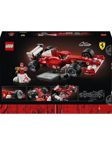 Lego Icons - Ferrari F2004 e Michael Schumacher