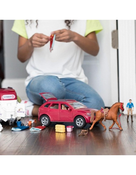 Schleich - Auto e Rimorchio per Cavalli