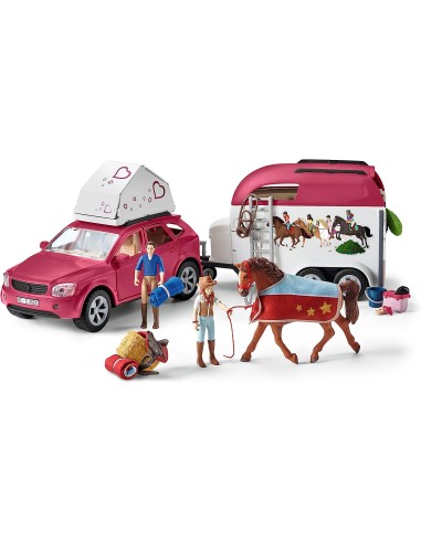 Schleich - Auto e Rimorchio per Cavalli