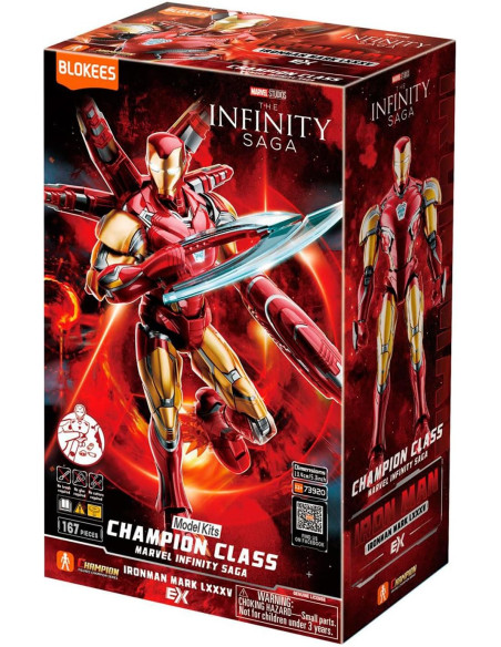 Blokees Marvel Heroes - Champion Class - Iron Man MK85 EX
