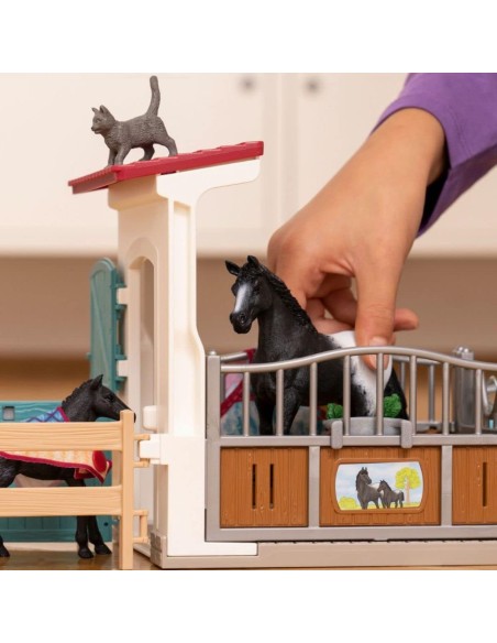 Schleich - Box con Giumenta e Puledro