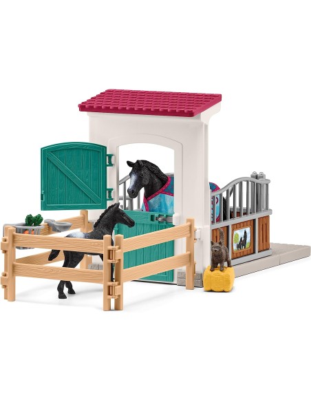 Schleich - Box con Giumenta e Puledro