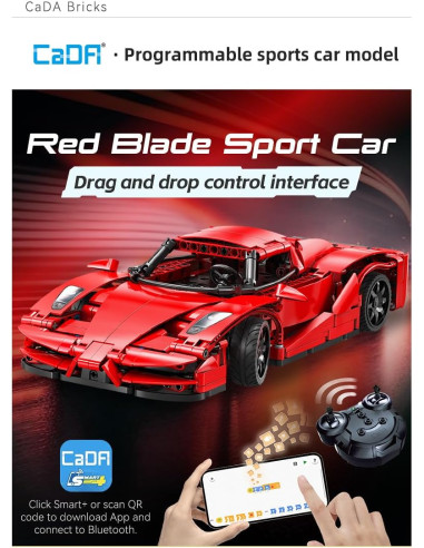 Cada - RC Red Blade Sports Car