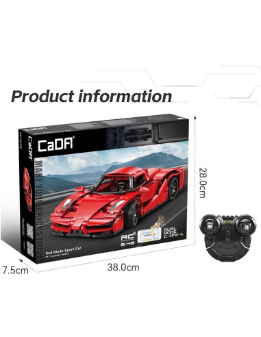 Cada - RC Red Blade Sports Car