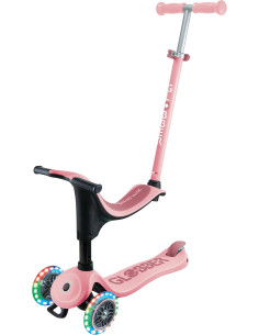 Globber - Go-Up Sporty Light - Pastel Pink- Deep Pastel Pink