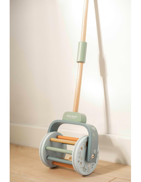 Sonaglino in legno forest friends blu