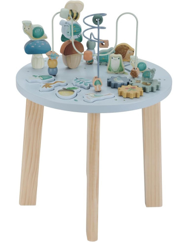 Tavolino multi attività forest friends blu
