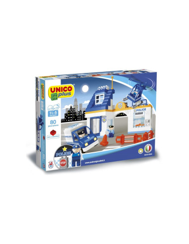 Stazione della polizia unicoplus 80 pz.