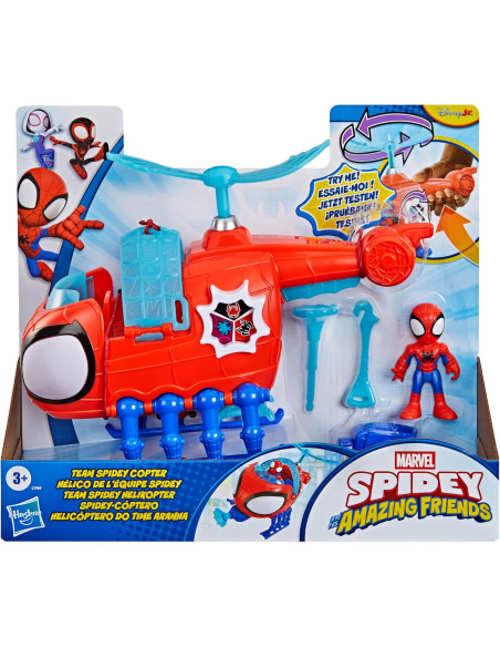 Spidey con elicottero