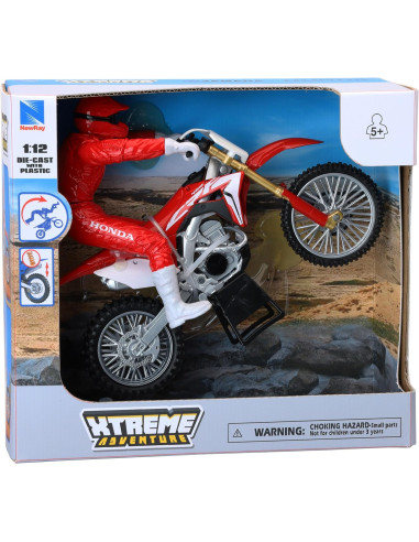 1:12 Honda CRF450R con pilota