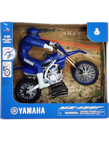 New Ray - 1:12 Yamaha Yz450f With Driver