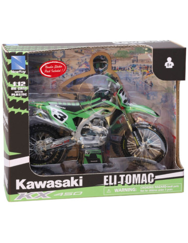New Ray - 1:12 Kawasaki Race Team Kx450 2019,...