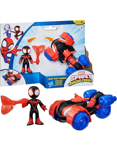SPIDEY PERSONAGGI CON VEICOLI