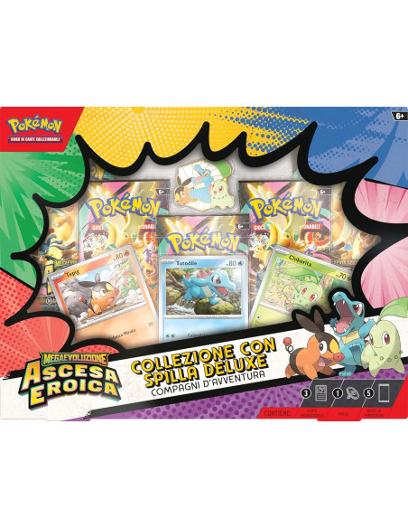 Pokemon - M2.5 Collezione con spilla Deluxe Compagni d'avventura