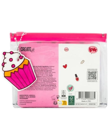 Create it - Lip Balm Pack 5pz con Bustina