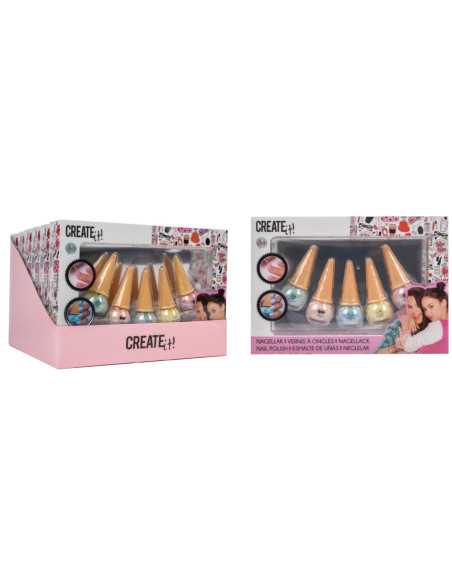 Create it - Icecream Smalti pack 5pz