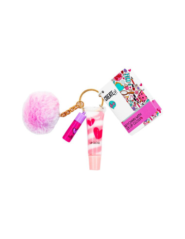 Create It! Set 2 Lipgloss con Portachiavi