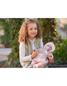 Reborn Joelle Morbido Lala 42cm con Cuscino 2