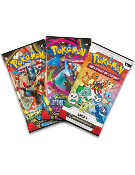 Pokemon - Collezione Illustrazione Primi Compagni d'Avventura 