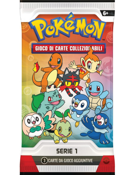 Pokemon - Collezione Illustrazione Primi Compagni d'Avventura 