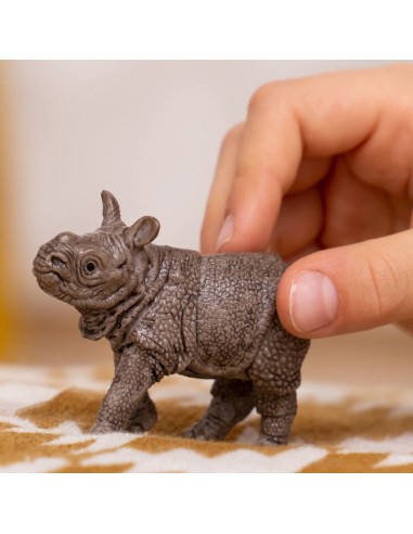 Schleich - Cucciolo di Rinoceronte Indiano