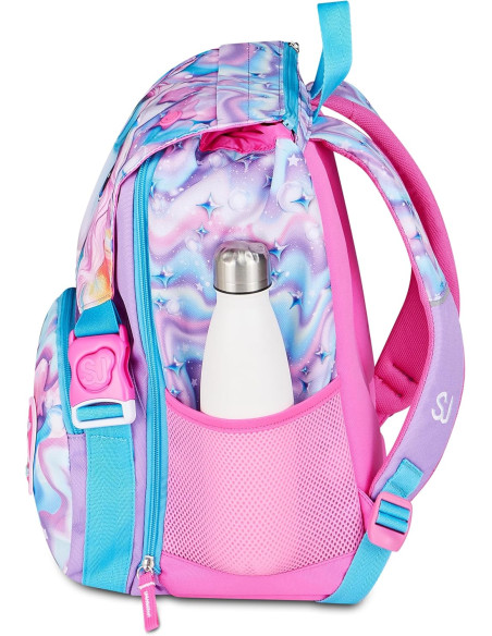 Seven - Zaino Sdoppiabile Big Sj Gang Glow Led Unicorn Girl