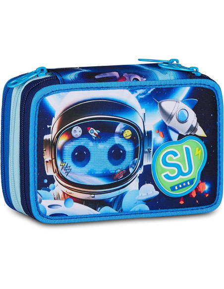 Seven - Astuccio 3 zip Space Led