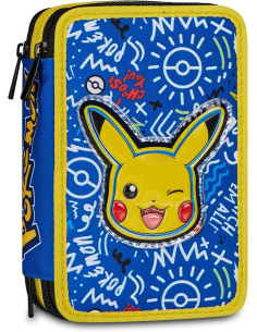 Seven - Astuccio 3 Zip Pokémon 