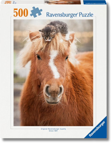 Puppies Collection: gattino e cavallo, 500 pz 