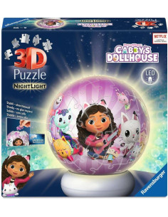 Puzzle Ball 3D Nightlight Gabby's Dollhouse