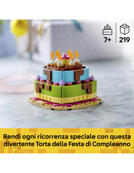 Lego - Torta della festa di compleanno