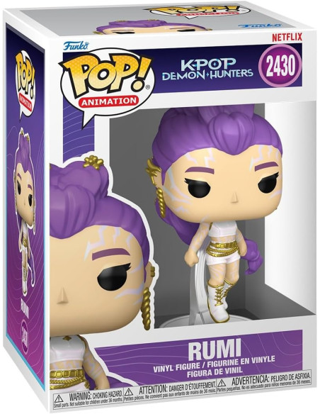 FUNKO POP KPop Demon Hunters BY AIR Rumi w/Chase 2430