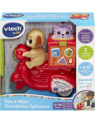 Vtech - Bau E Miao - Scooterino Fattorino