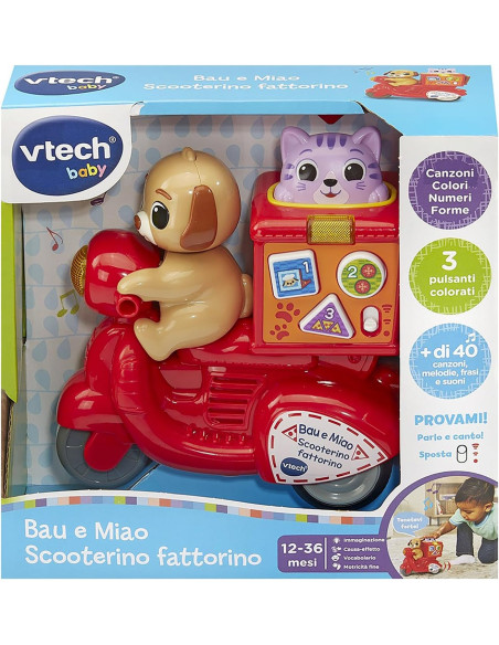 Vtech - Bau E Miao - Scooterino Fattorino
