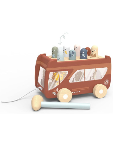 Speedy Monkey - Bus Trainabile con Personaggi e...