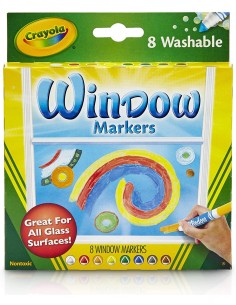 8 PENNARELLI PER VETRO