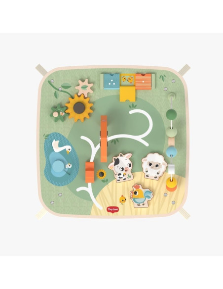 Tiny Love Tavolo da gioco in legno Farmers Funday 