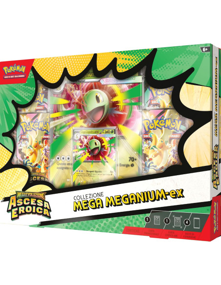 Pokemon Col. Mega Emboar-Ex, Mega Feraligatr_Ex e Mega Meganium-Ex