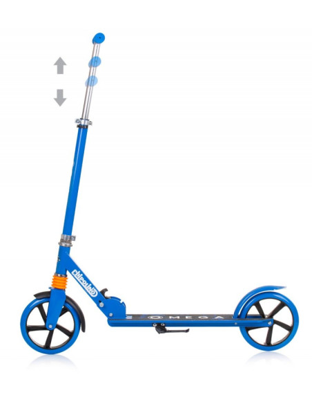 Scooter Omega up to 100 kgs blue