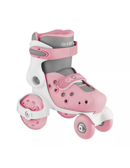 Globber - Go Quad - Pastel Pink